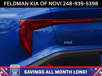 2026 Kia K4 LXS