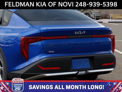 2026 Kia K4 LXS