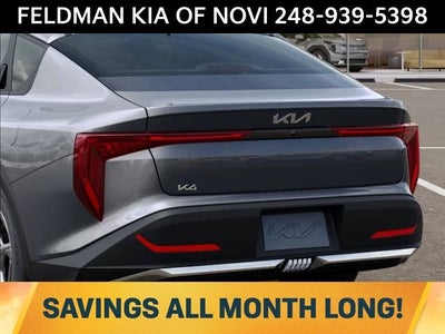 2026 Kia K4 LXS
