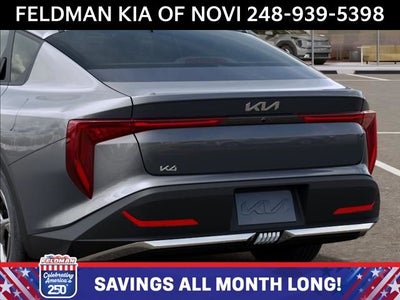 2026 Kia K4 LXS