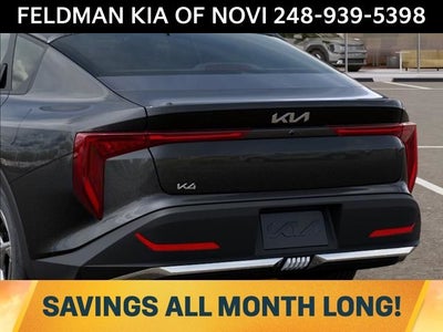 2026 Kia K4 LXS