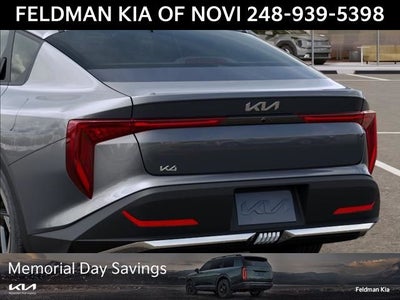 2026 Kia K4 EX
