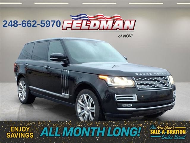 2015 Land Rover Range Rover 5.0L V8 Supercharged Autobiography Black