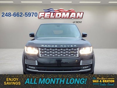 2015 Land Rover Range Rover 5.0L V8 Supercharged Autobiography Black
