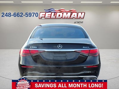 2022 Mercedes-Benz S 580 4MATIC®