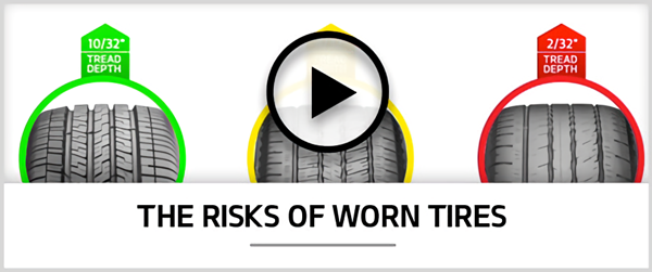 The Risks of Worn Tires